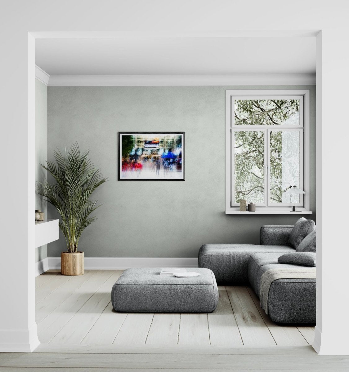 Nigel Ryan Art in a living room