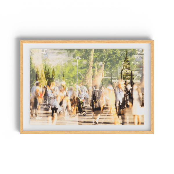 EditionX [A1] Landscape (84cm x 59cm x 4cm, 33.1in x 23.4in x 1.575in) - Oak Frame, Giclée Fine Art Print, Gallery Glass, Special Limited Edition of 5