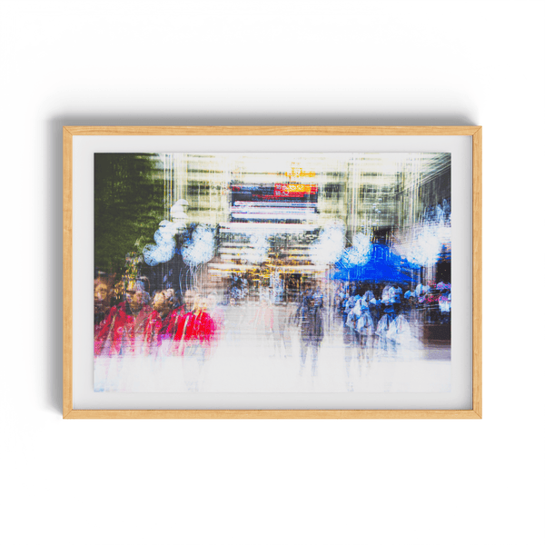 EditionX [A1] Landscape (84cm x 59cm x 4cm - 33.1in x 23.4in x 1.575in) - Oak Frame, Giclée Fine Art Print, Gallery Glass, Special Limited Edition of 10
