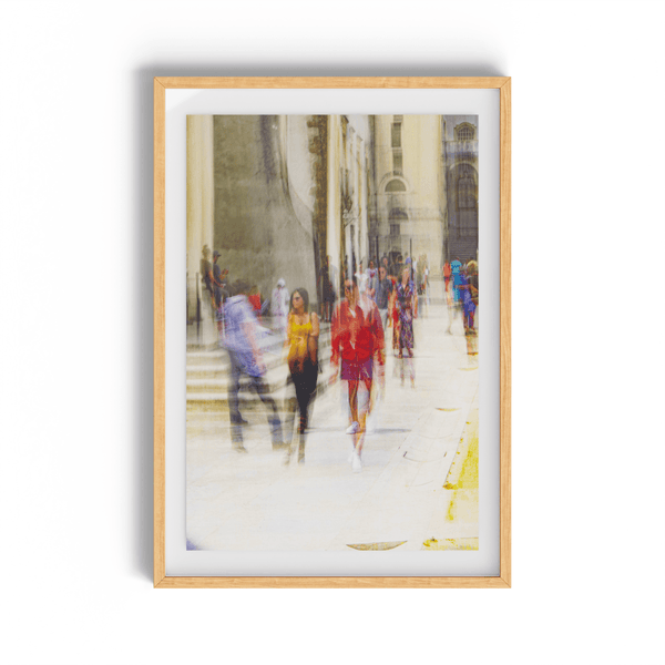 EditionX [A1] Portrait (42cm x 59cm x 4cm - 16.5in x 23.4in x 1.575in) - Oak Frame, Giclée Fine Art Print, Gallery Glass, Special Limited Edition of 10