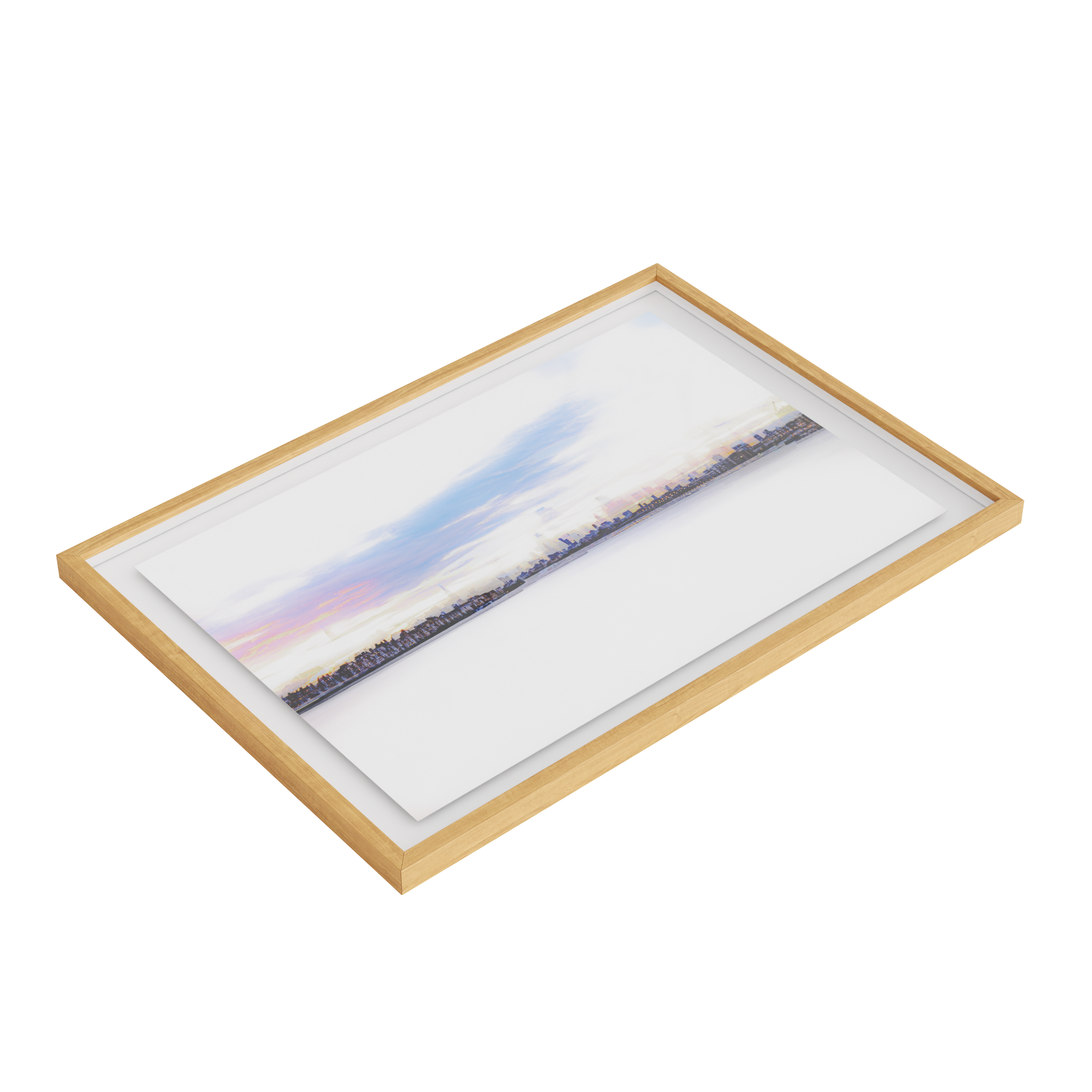 Canary Riverside - Edition X framed view 3