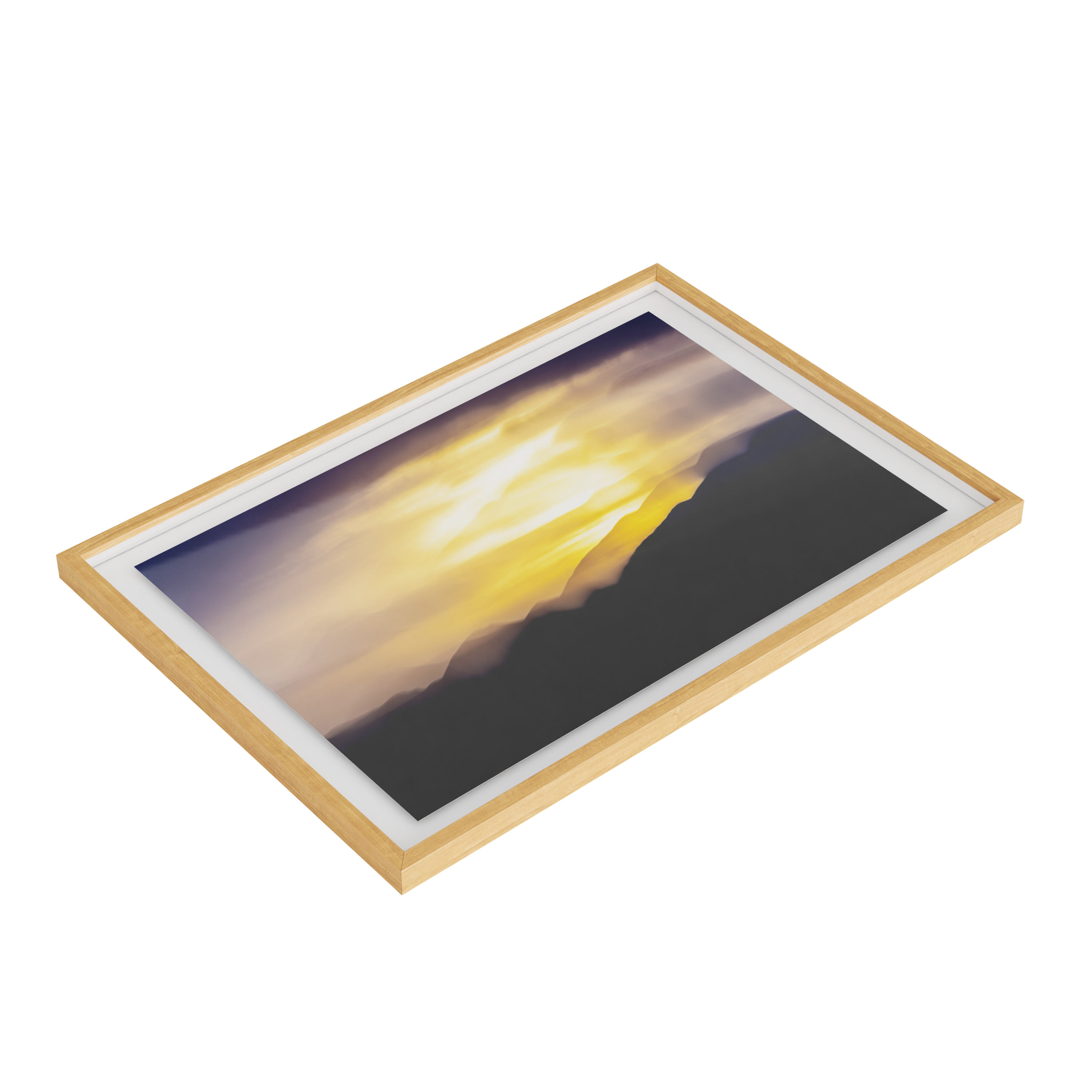 Lingering Glow - EditionX framed view 3