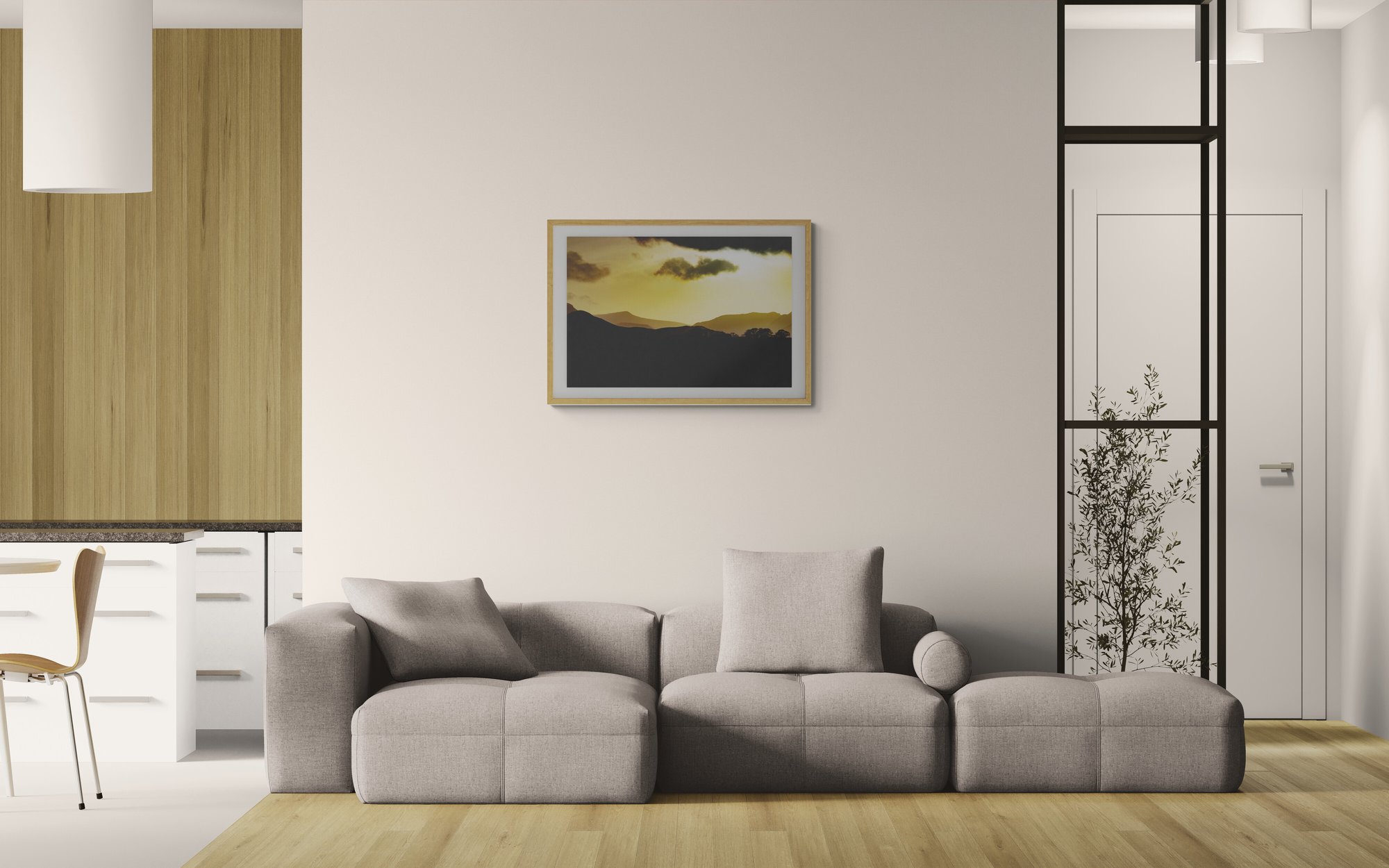 Stillness of Gold - in-situ view 1